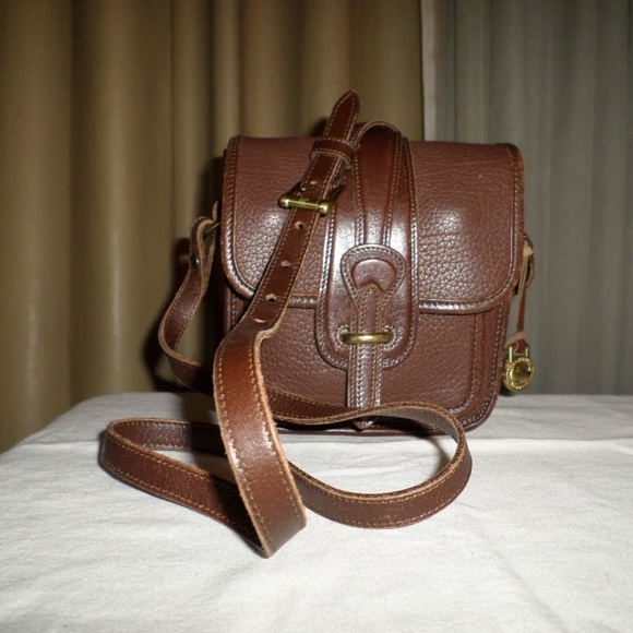 Dooney & Bourke Handbags - VTG DOONEY AND BOURKE CHOCOLATE BROWN SMALL BAG